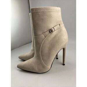 Women’s Suede Pointed Toe Booties boots Size US 8.5 EU 39